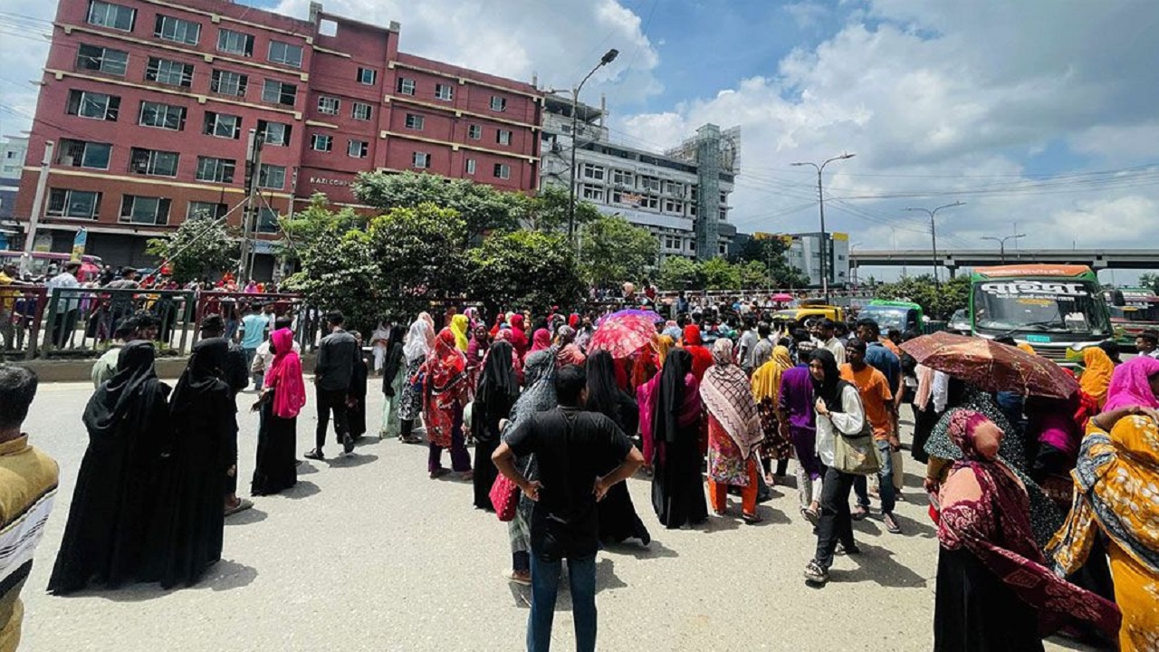 ইউরোজোন ফ্যাশনস গার্মেন্টসের শ্রমিকদের আন্দোলন
