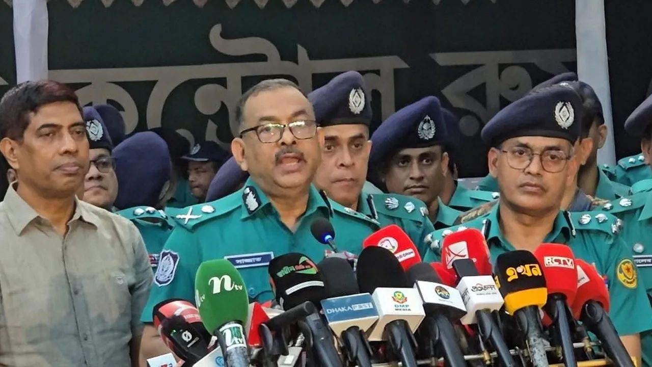 ঢাকা মেট্রোপলিটন পুলিশের কমিশনার শেখ মো. সাজ্জাদ আলী