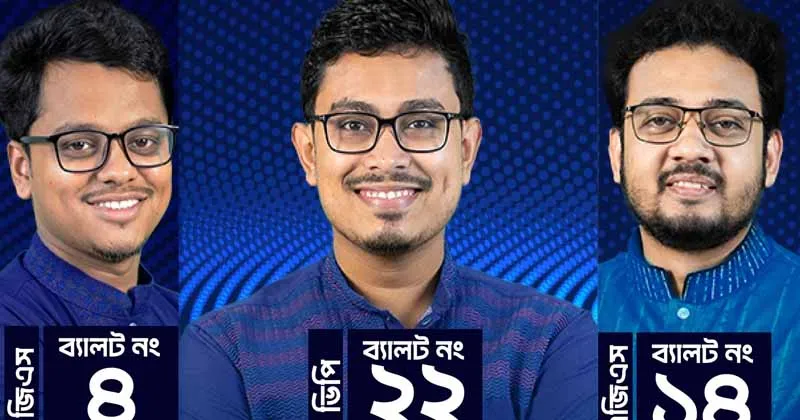 সাদিক, ফরহাদ ও মহিউদ্দিন