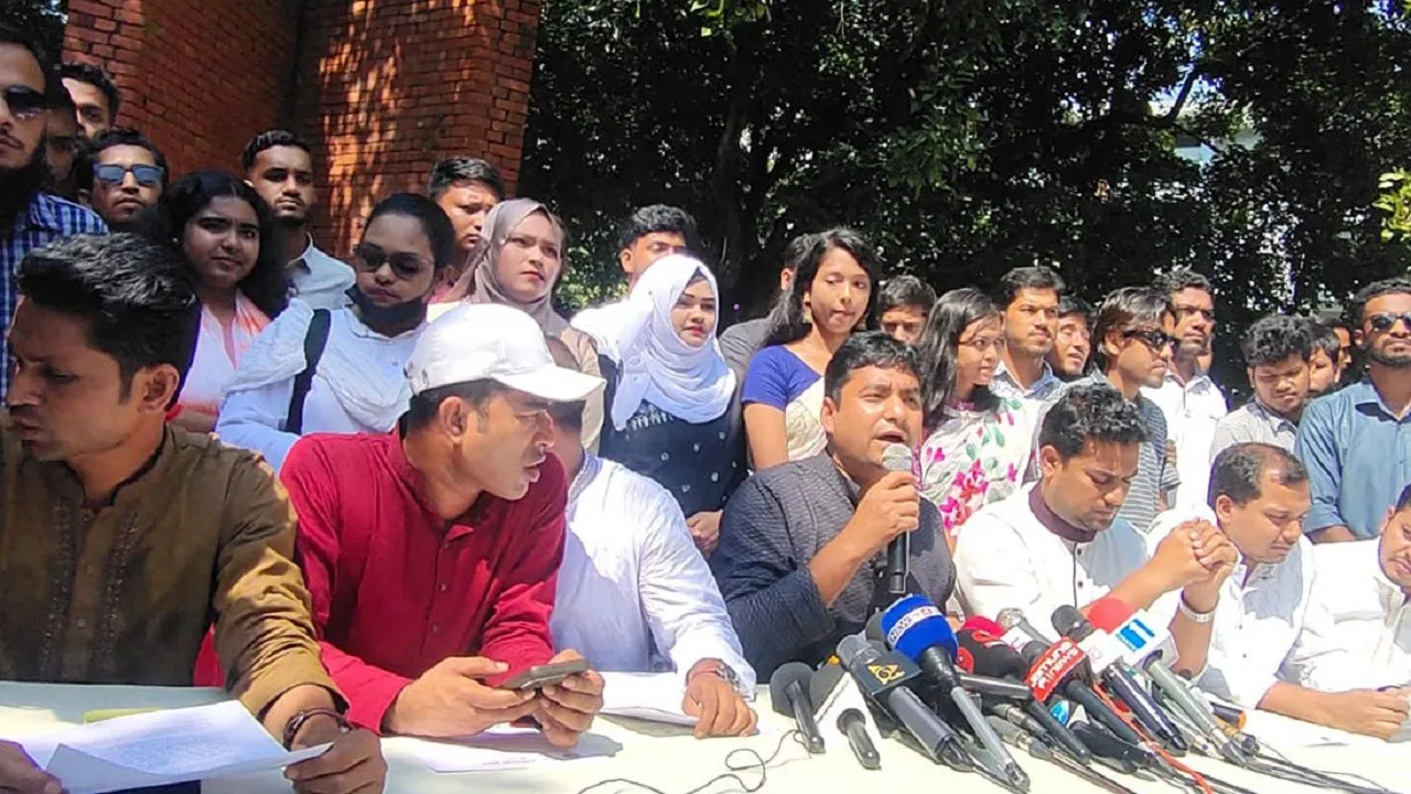 ছাত্রদলের প্যানেল ঘোষণা