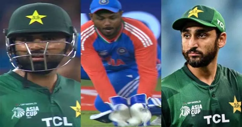 ফখর জামান, সেই ক্যাস (যা মাটি স্পর্শ করে), সালমান আগা