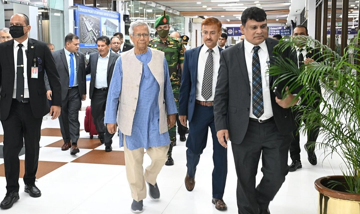 নিউইয়র্ক থেকে ঢাকার উদ্দেশে রওনা হয়েছেন প্রধান উপদেষ্টা অধ্যাপক ড. মুহাম্মদ ইউনূস