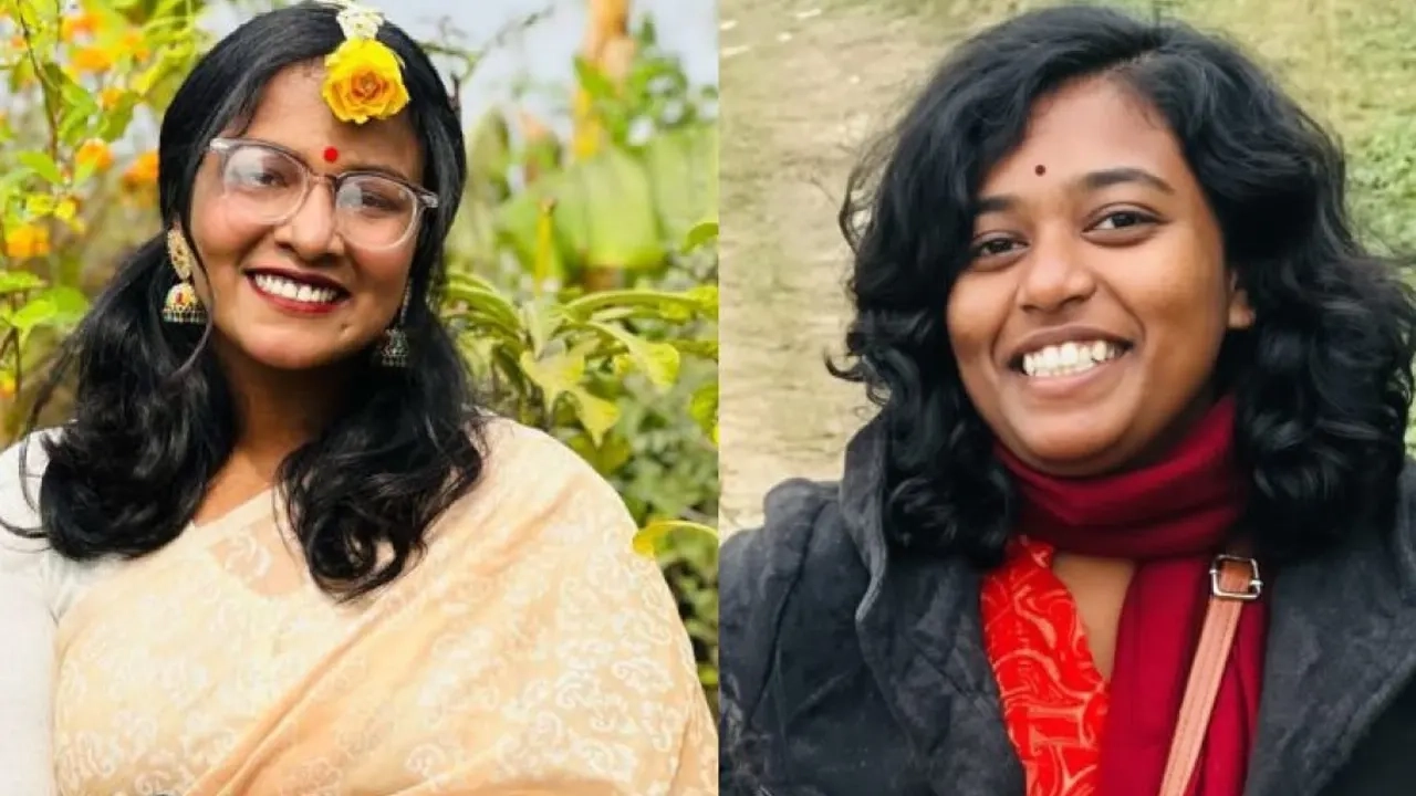 অভিযুক্ত ঐশী সরকার অথি ও প্রমা রাহা