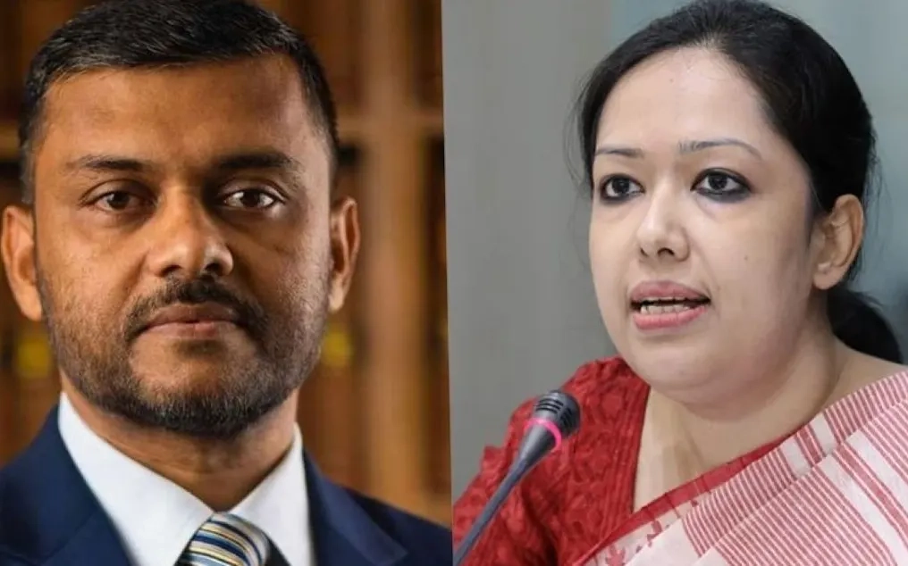 অ্যাডভোকেট শিশির মনির এবং ব্যারিস্টার রুমিন ফারহানা