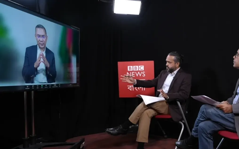বিবিসি বাংলার সাথে সাক্ষাৎকারে বিএনপির ভারপ্রাপ্ত চেয়ারম্যান তারেক রহমান