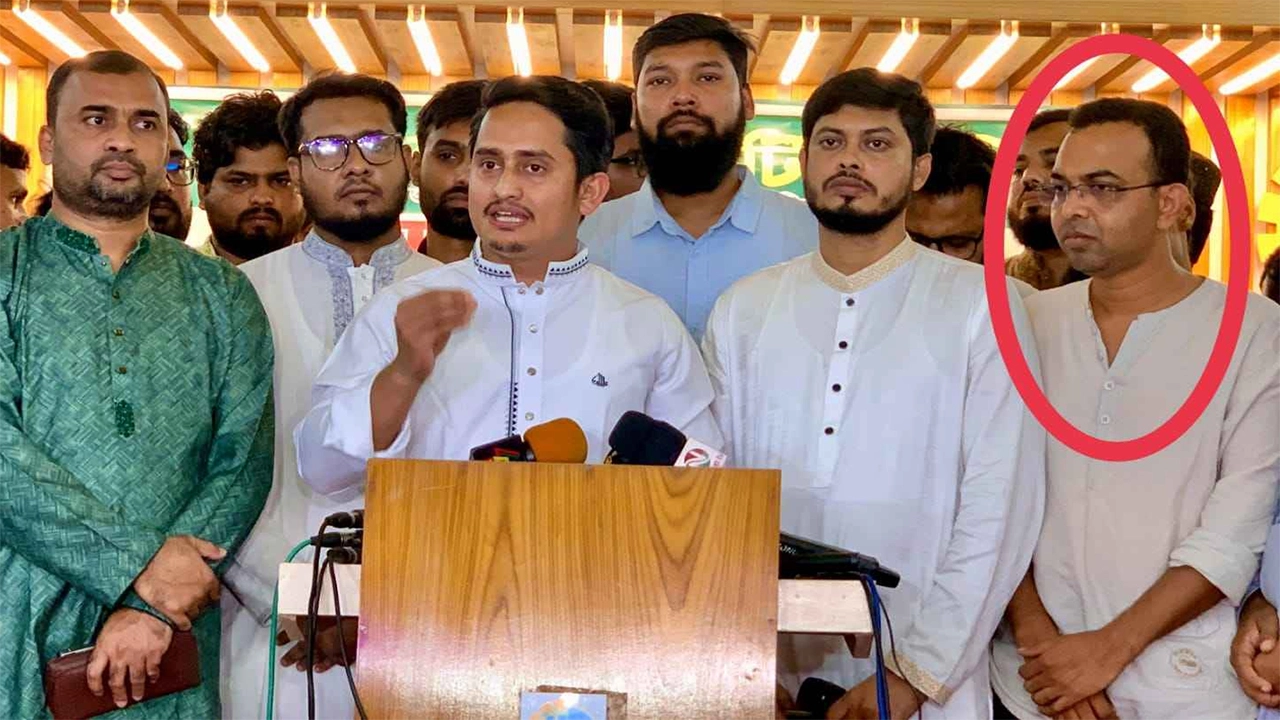 আওয়ামী লীগের দোসরকে নিয়ে সভা করলেন সারজিস