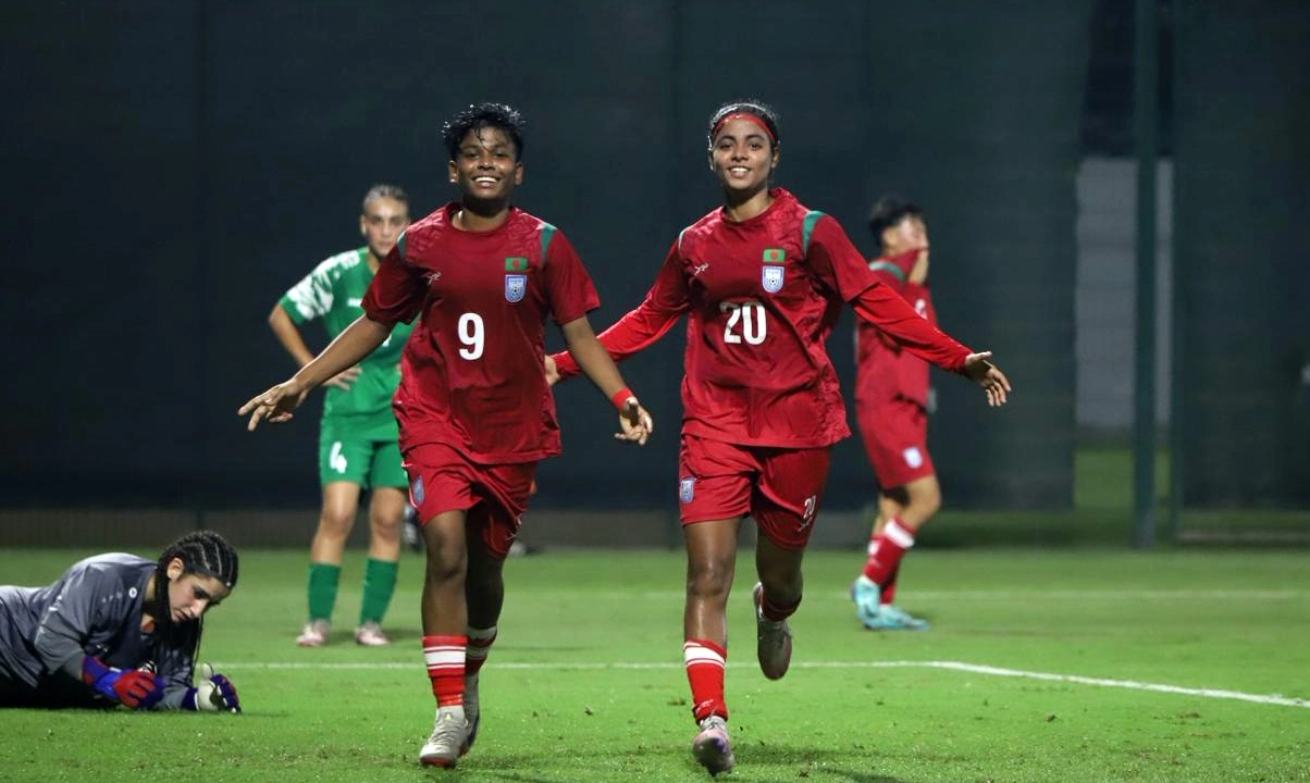 সিরিয়া হারিয়ে বাংলাদেশের মেয়েদের উল্লাস