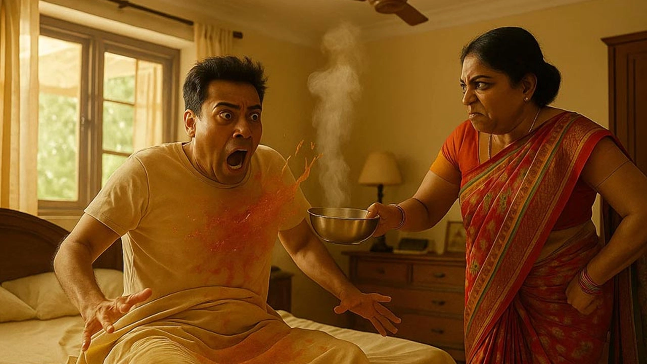 ঘুমন্ত স্বামীর গায়ে গরম তেল ঢাললেন স্ত্রী