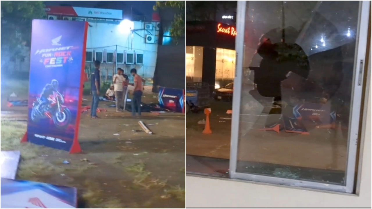 কনসার্টে নামাজ বিরতির কথা শুনে ভাঙচুর