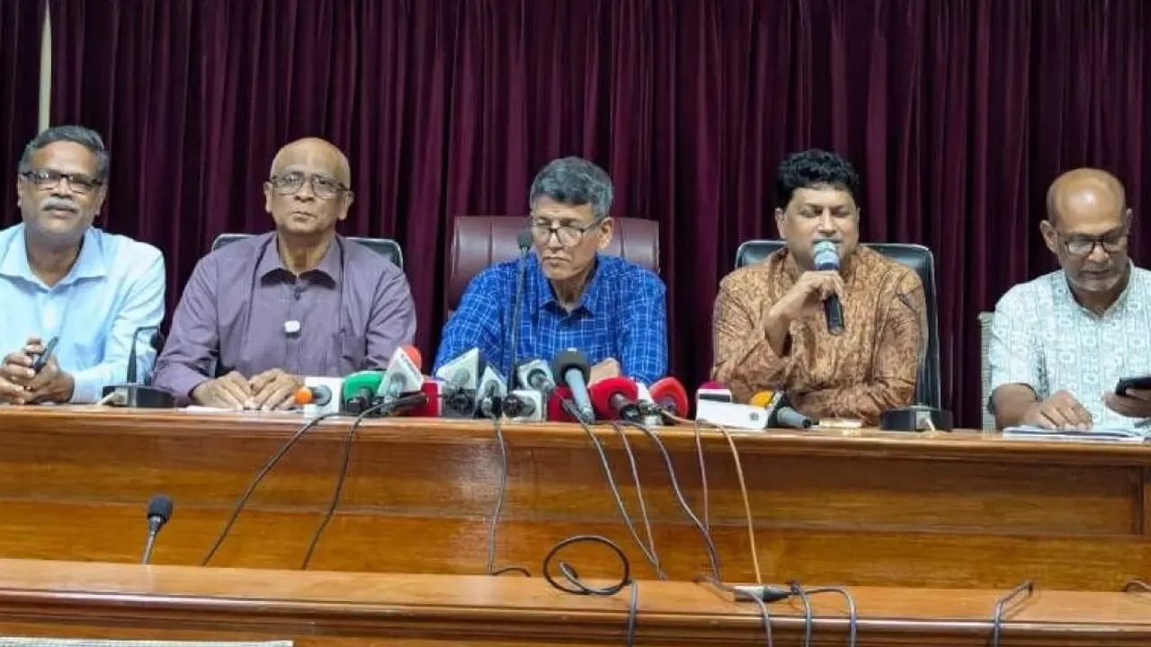 চাকসু নির্বাচন নিয়ে বিশ্ববিদ্যালয় কর্তৃপক্ষের সংবাদ সম্মেলন