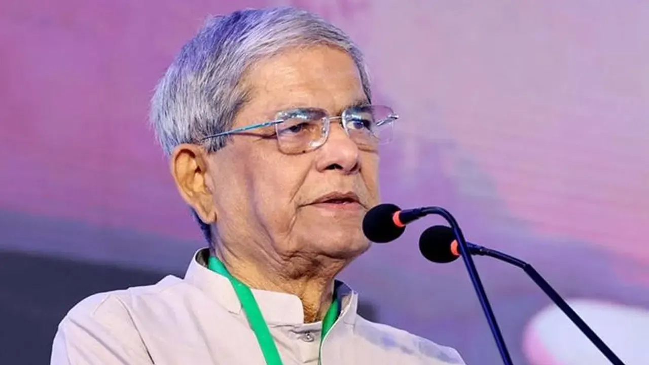 বিএনপি মহাসচিব মির্জা ফখরুল ইসলাম আলমগীর