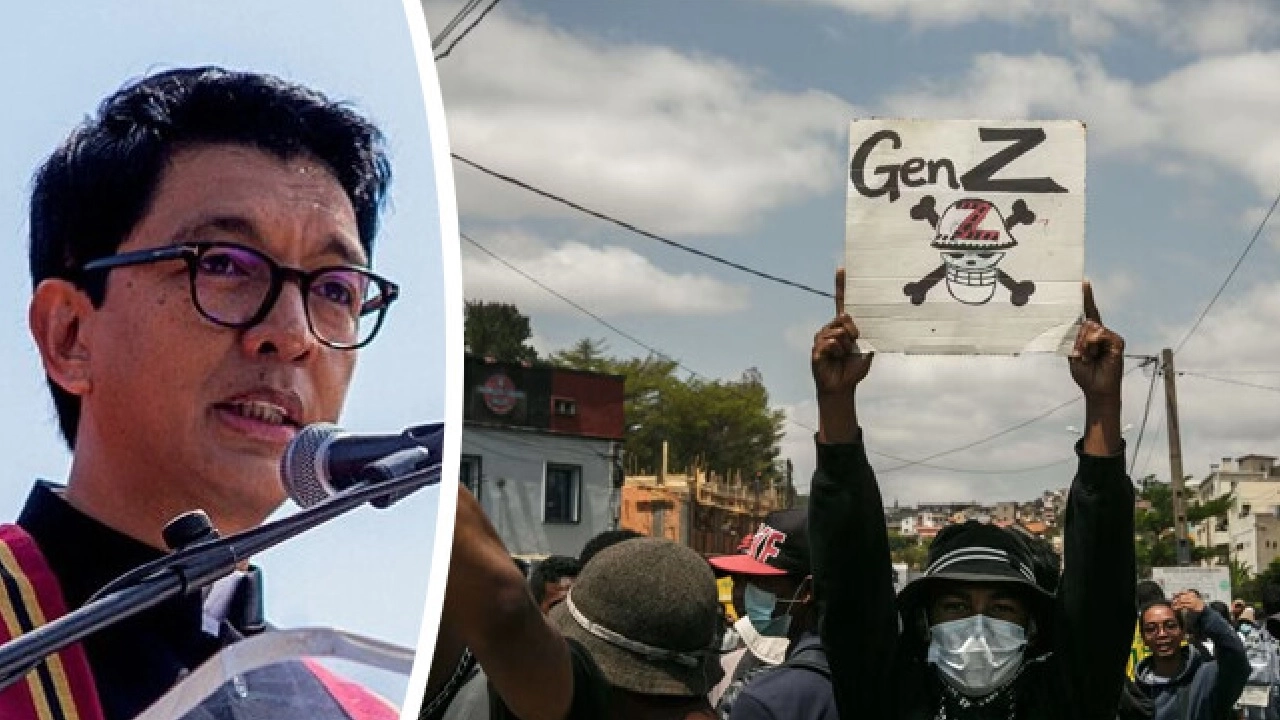 মাদাগাস্কারের প্রেসিডেন্ট আন্দ্রি রাজোয়েলিনা