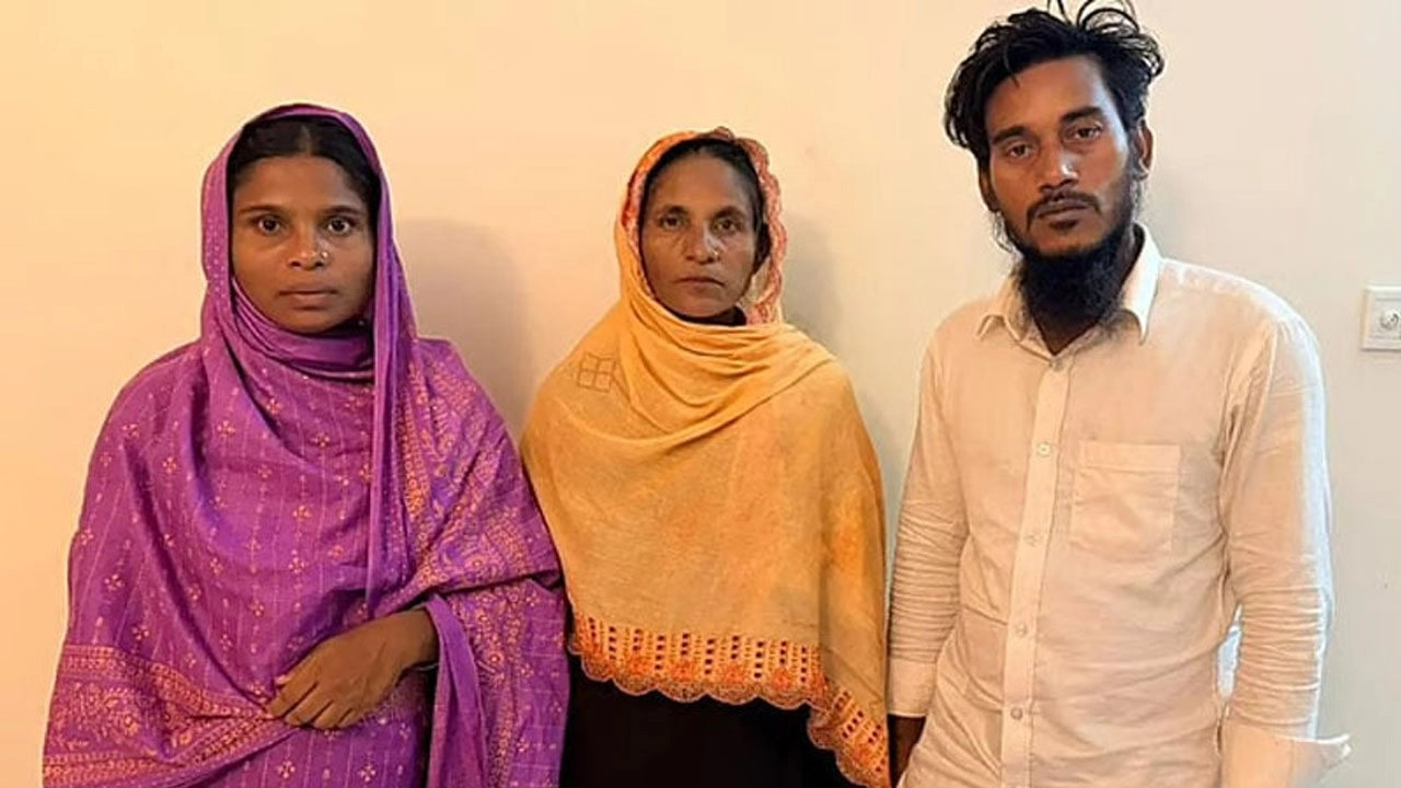 মা ও স্ত্রী-সন্তান নিয়ে হাজির রিপন মিয়া