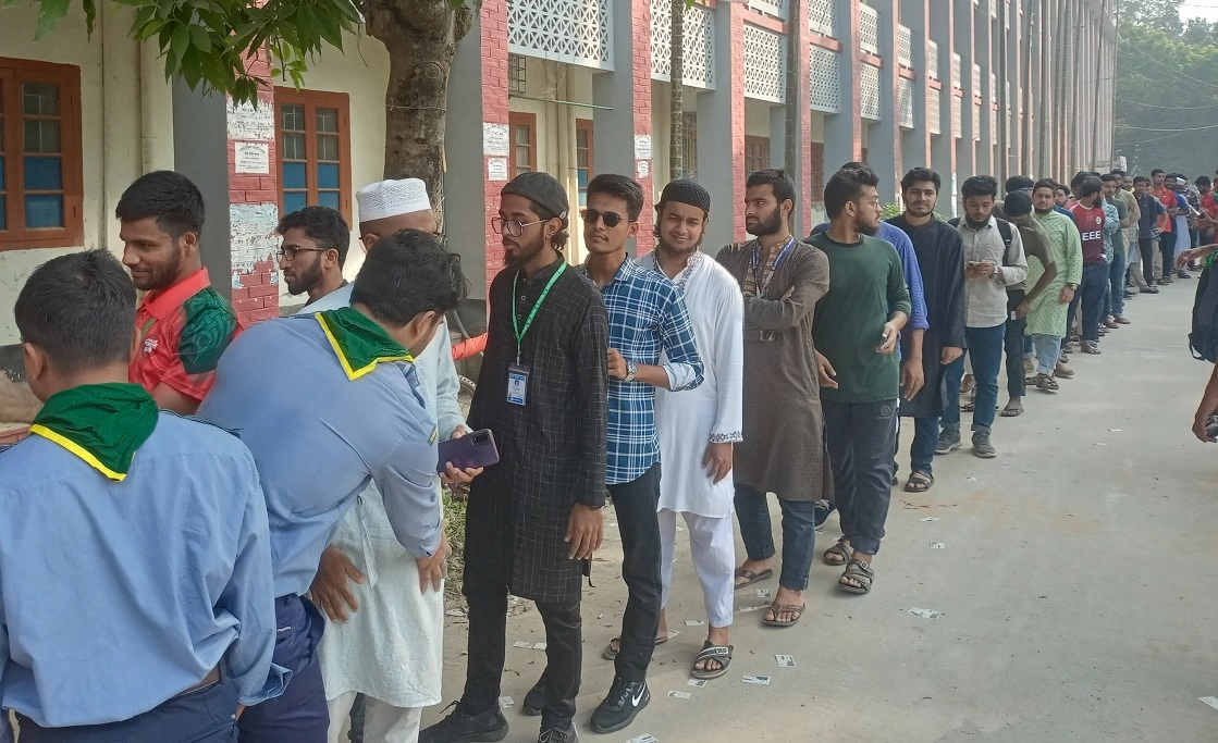 রাকসু নির্বাচনের ভোটগ্রহন কার্যক্রম শুরু