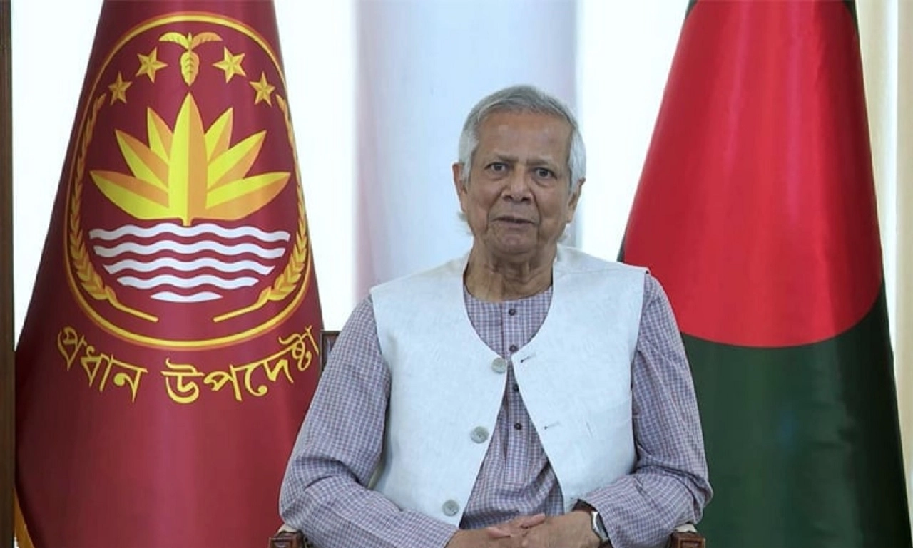 অন্তর্বর্তী সরকারের প্রধান উপদেষ্টা ড. মুহাম্মদ ইউনূস