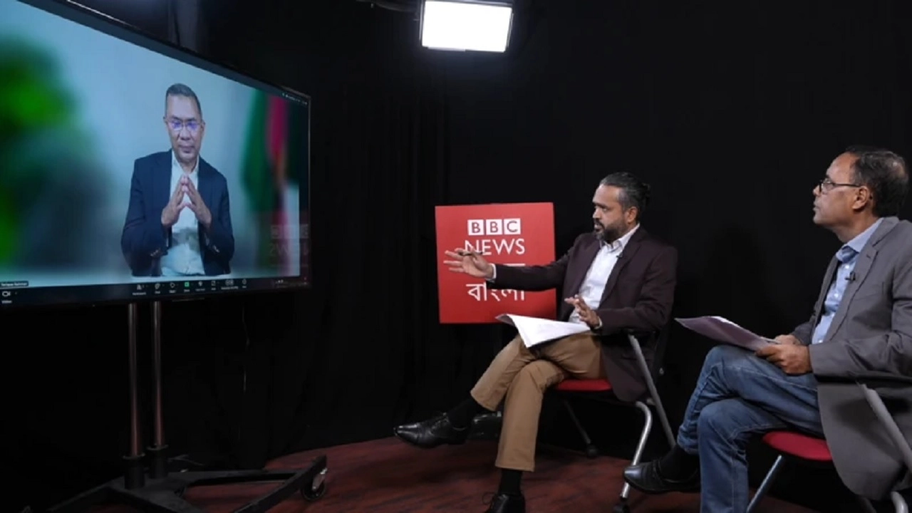 বিবিসি বাংলার সাথে সাক্ষাৎকারে বিএনপির ভারপ্রাপ্ত চেয়ারম্যান তারেক রহমান