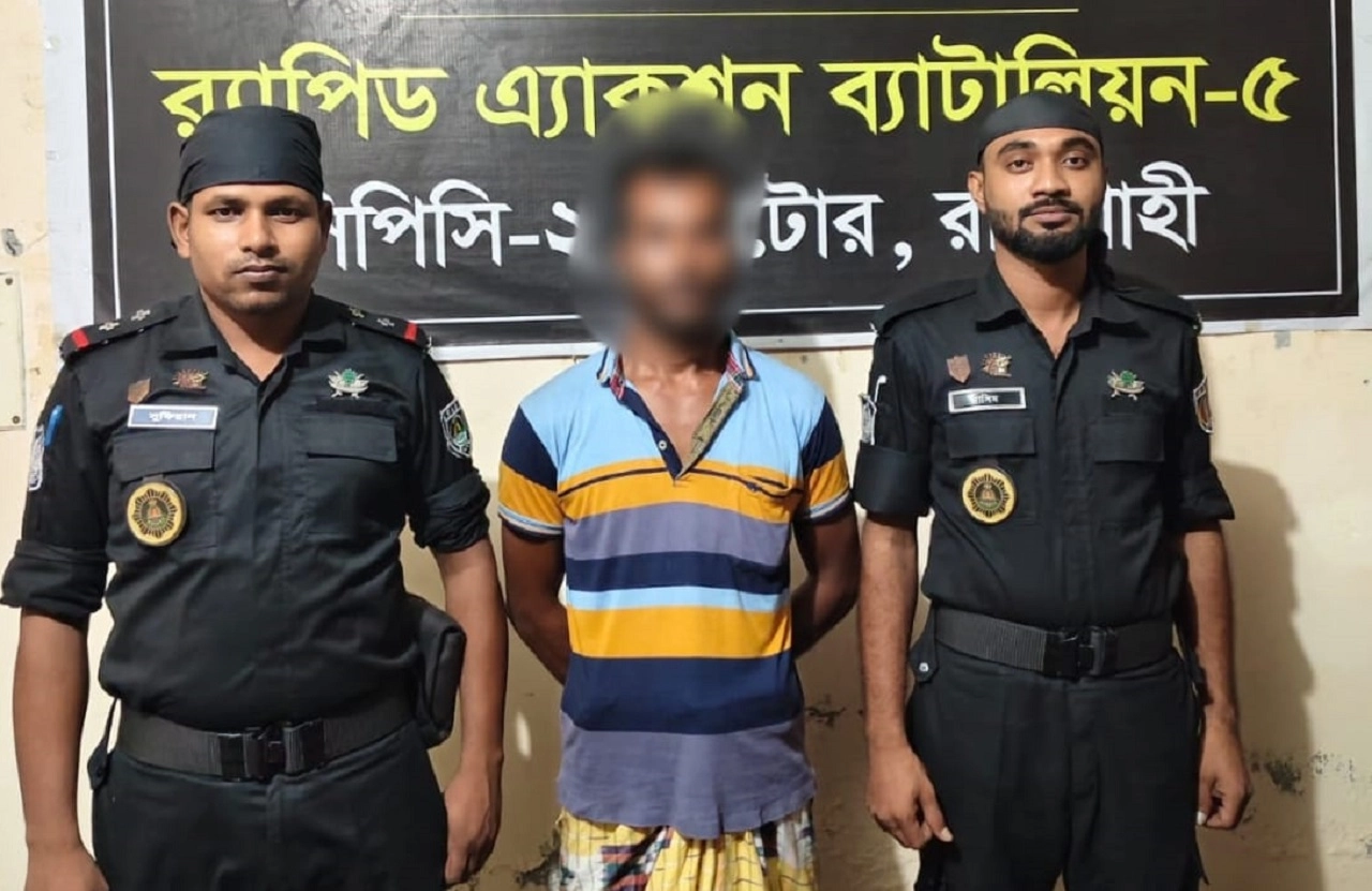 গ্রেপ্তারকৃত মোঃ জুয়েল (৩৫)