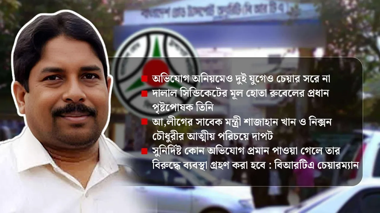মিরপুর বিআরটিএতে সব আমলেই মধু খান রুহুল আমিন! | ছবি সংগৃহীত