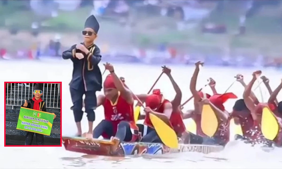 নৌকাবাইচে দাঁড়িয়ে নাচ, ভাইরাল বালক পেল ‘পর্যটন দূত’ খেতাব