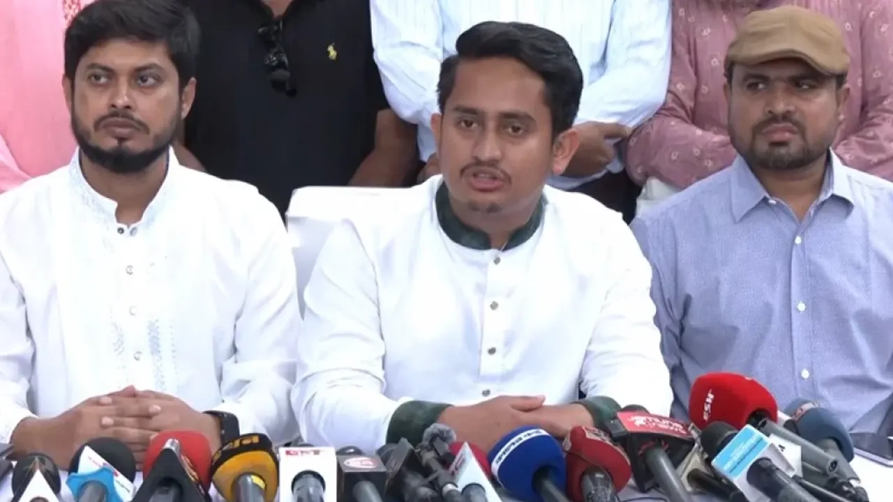 জাতীয় নাগরিক পার্টির (এনসিপি) উত্তরাঞ্চলের মুখ্য সংগঠক সারজিস আলম