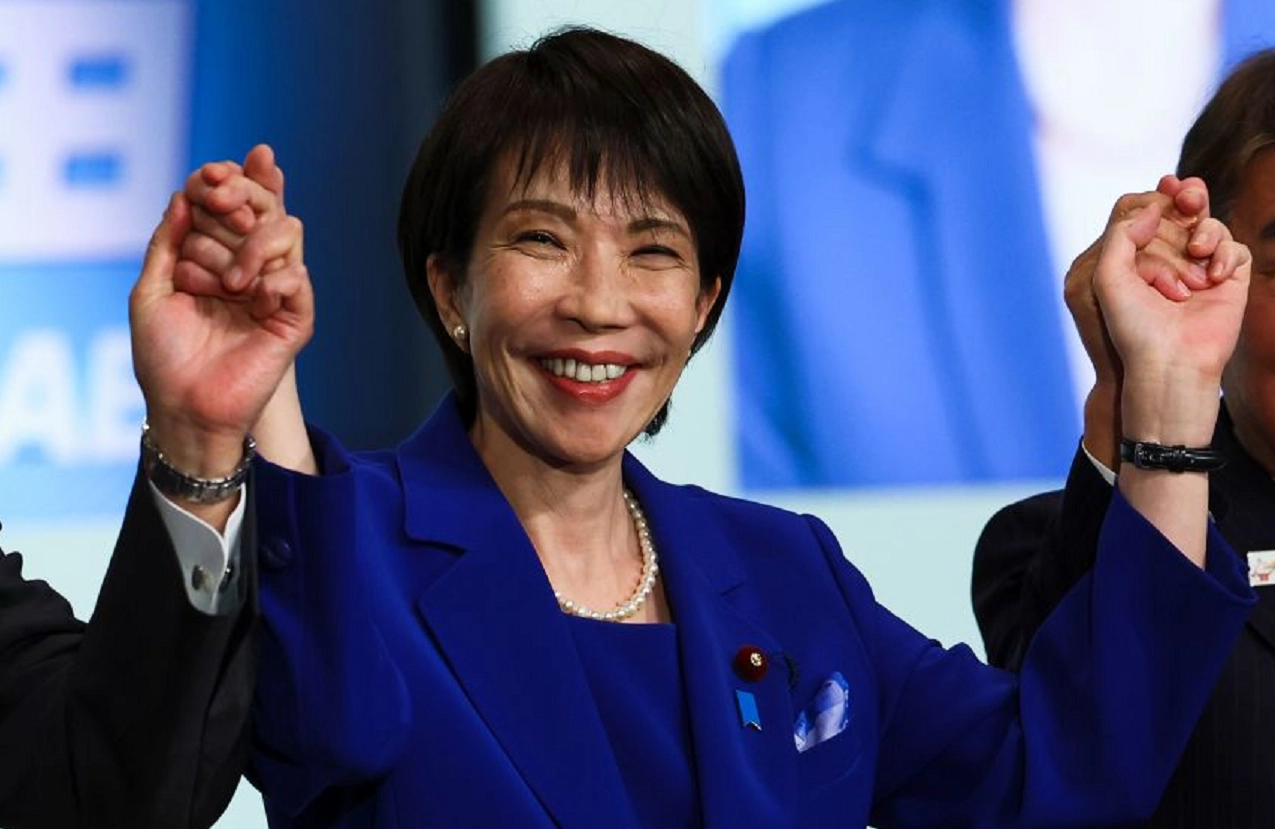 জাপানের প্রথম নারী প্রধানমন্ত্রী সানায়ে তাকাইচি
