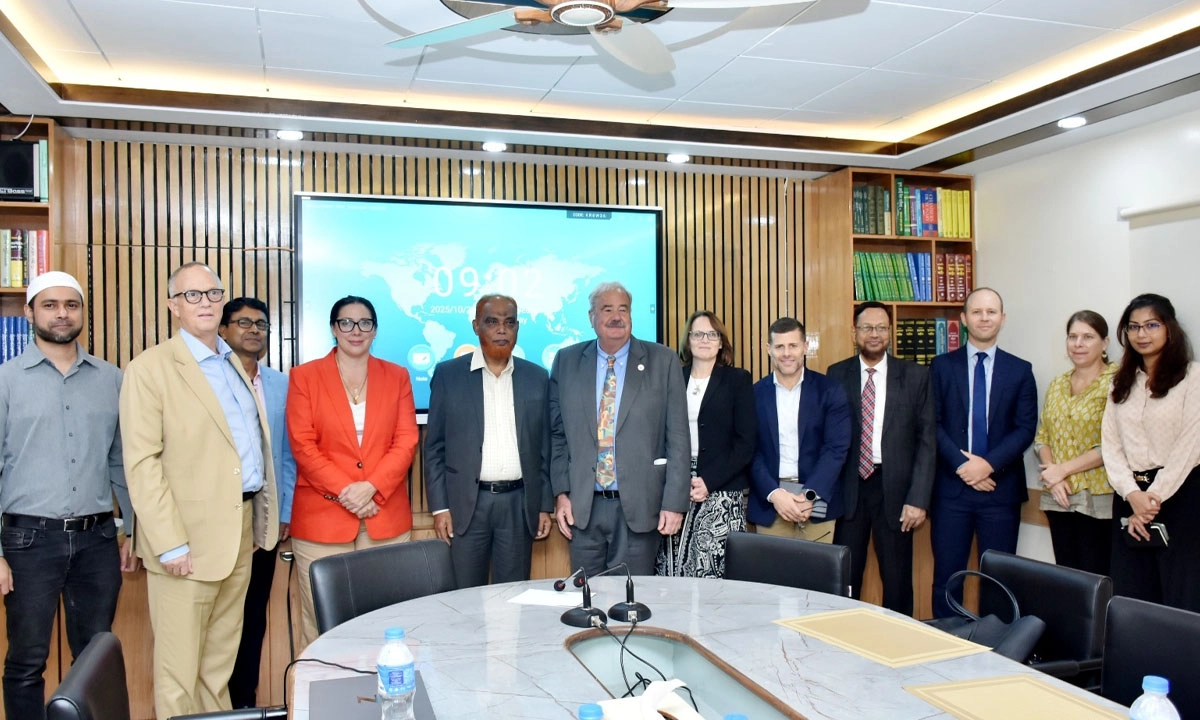 জামায়াত প্রতিনিধি দলের সঙ্গে আইআরআই প্রতিনিধি দলের বৈঠক