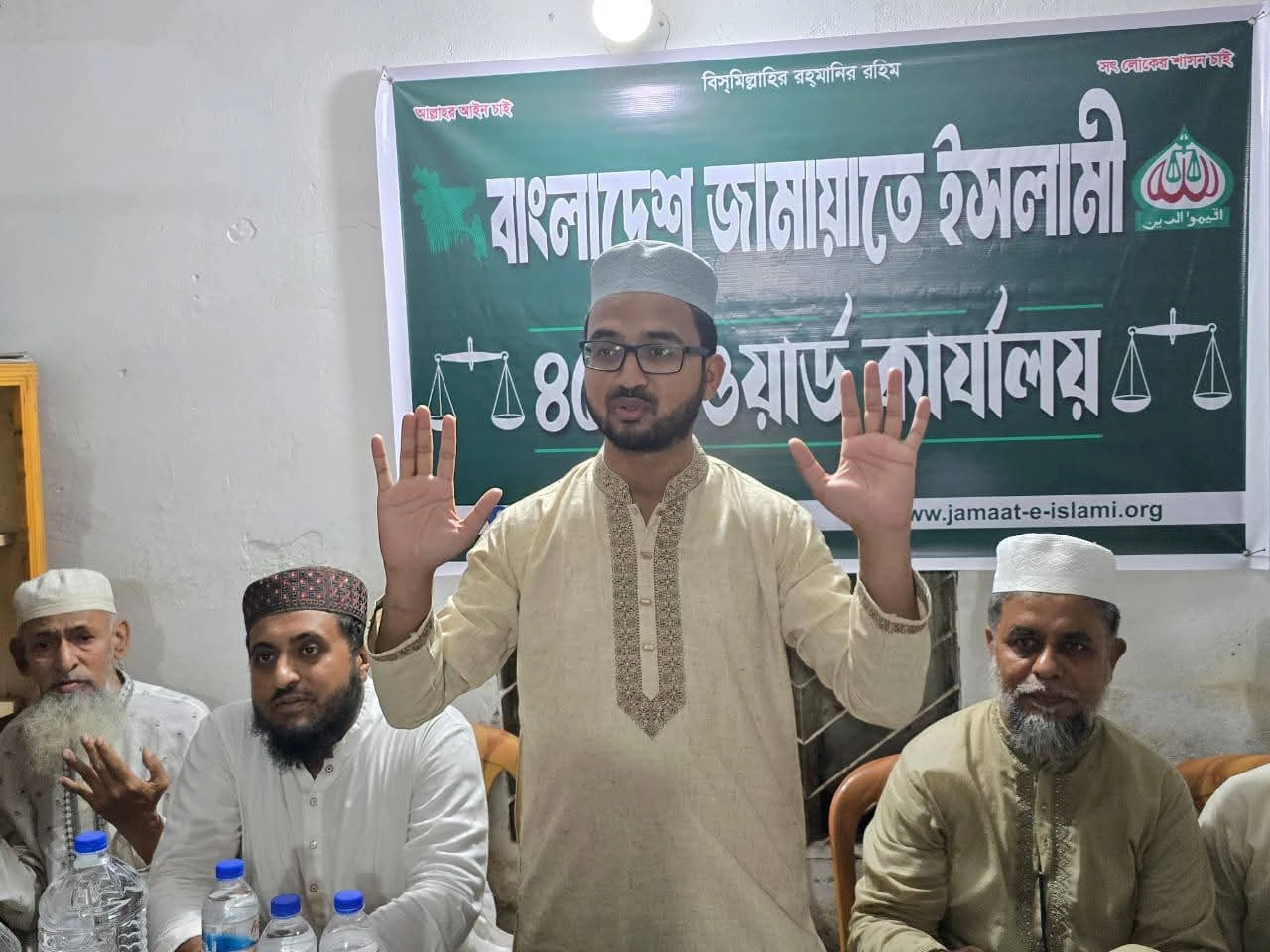 গাজীপুর-৬ আসনের জামায়াতে ইসলামী মনোনীত সংসদ সদস্য পদপ্রার্থী ড. হাফিজুর রহমান। ছবি: নিজস্ব