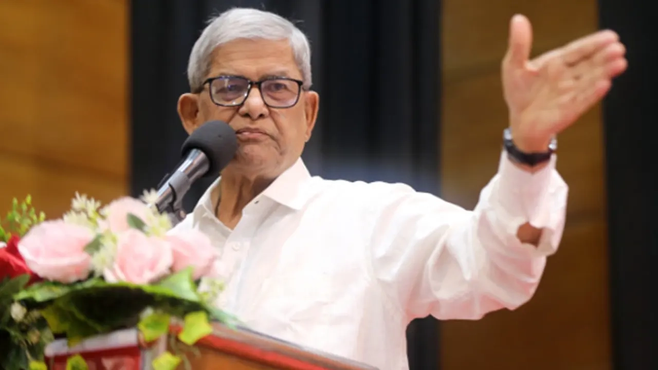 বিএনপির মহাসচিব মির্জা ফখরুল ইসলাম আলমগীর