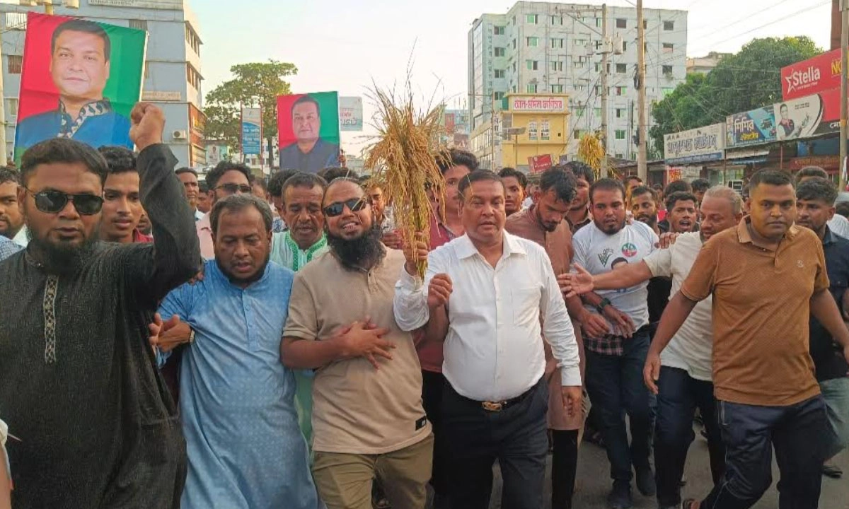 ফটিকছড়িতে ৩১ দফা প্রচারণায় কাদের গনি চৌধুরী