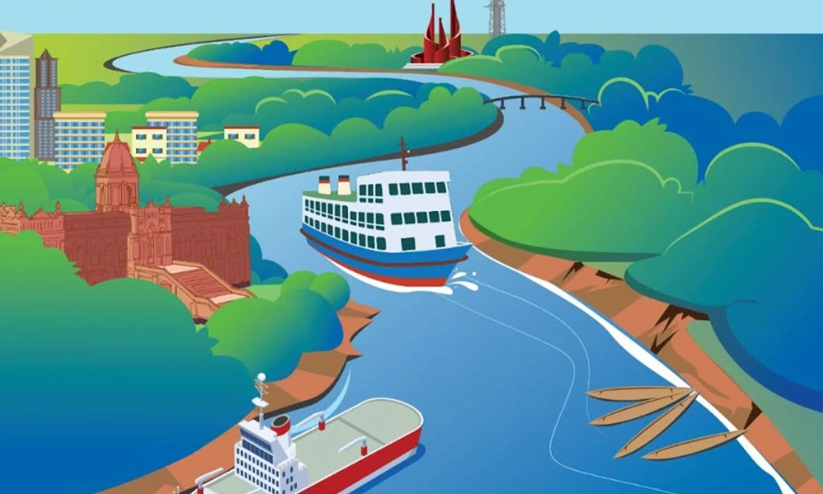 বন্ধ হয়ে যাওয়া নৌপথ সচলের দাবিতে ‘তিতাস থেকে বুড়িগঙ্গা’ যাত্রা