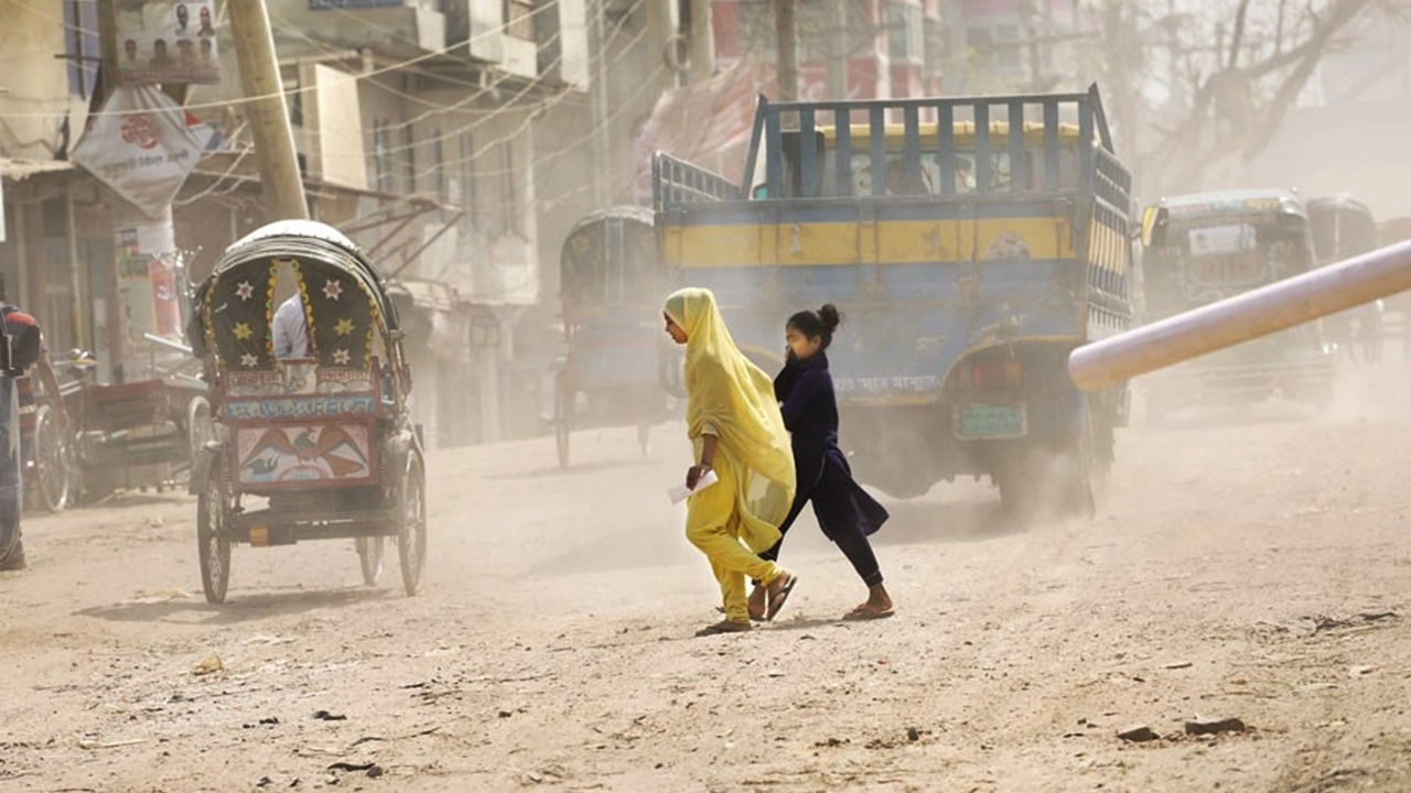 রাজধানীর বাতাস আজ ‘অস্বাস্থ্যকর’