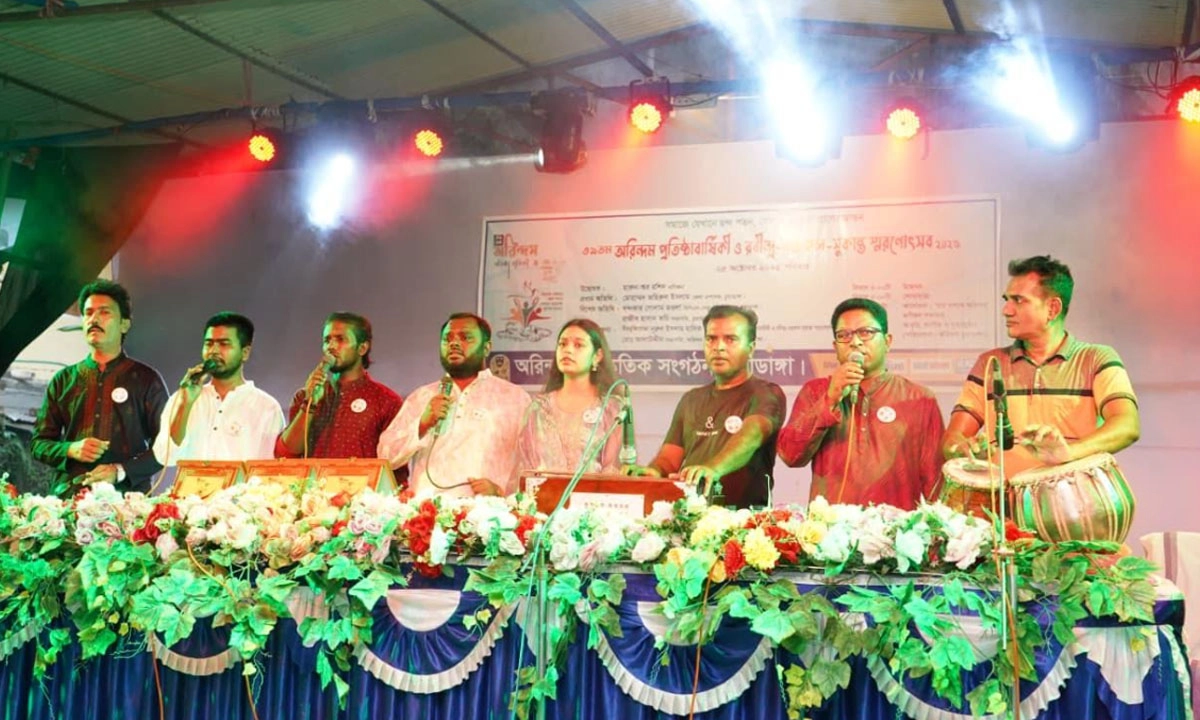 চুয়াডাঙ্গায় চার দিনব্যাপী রবীন্দ্র-নজরুল-সুকান্ত স্মরণোৎসব শুরু