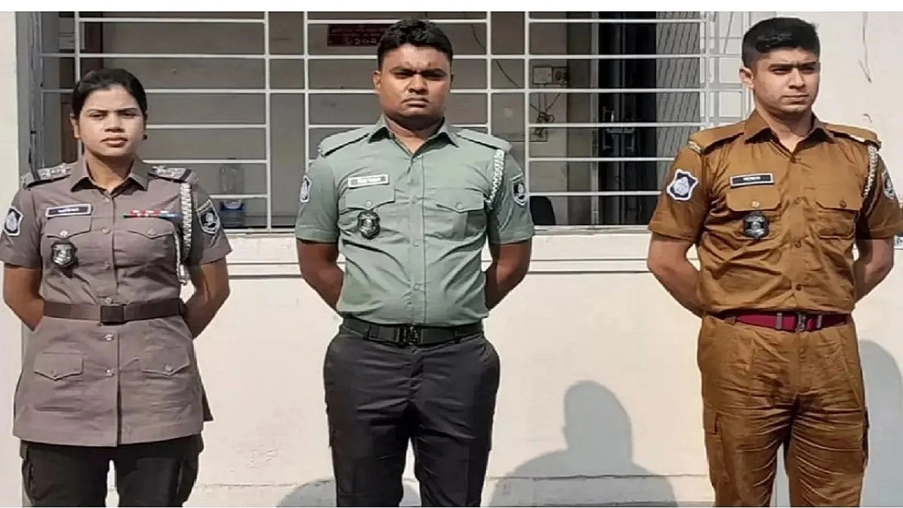 পুলিশসহ তিন বাহিনীর চূড়ান্ত করা পোশাক/ ছীব: সংগৃহীত