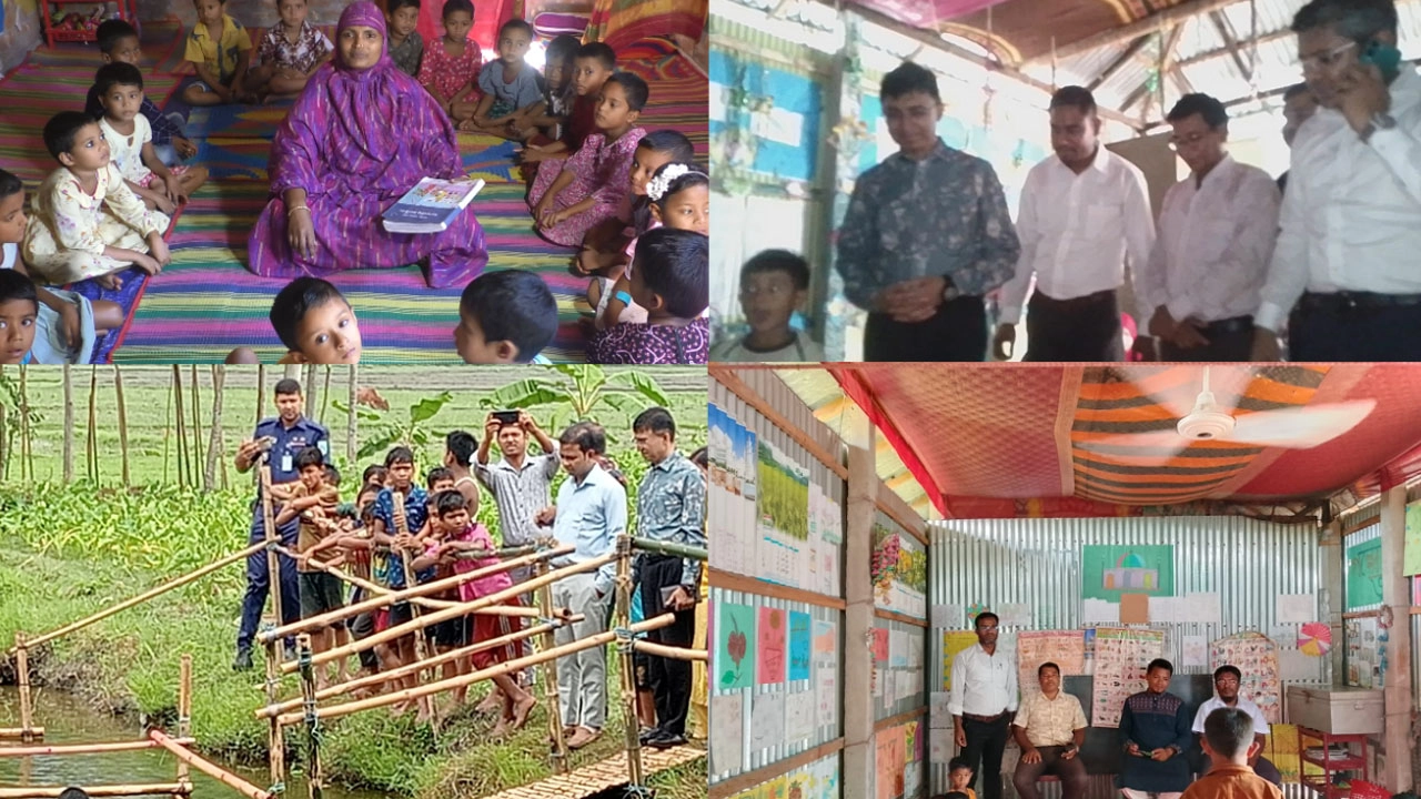 নীলফামারীতে প্রারম্ভিক বিকাশে আলোকিত হচ্চে কোমলমতি শিশুরা 