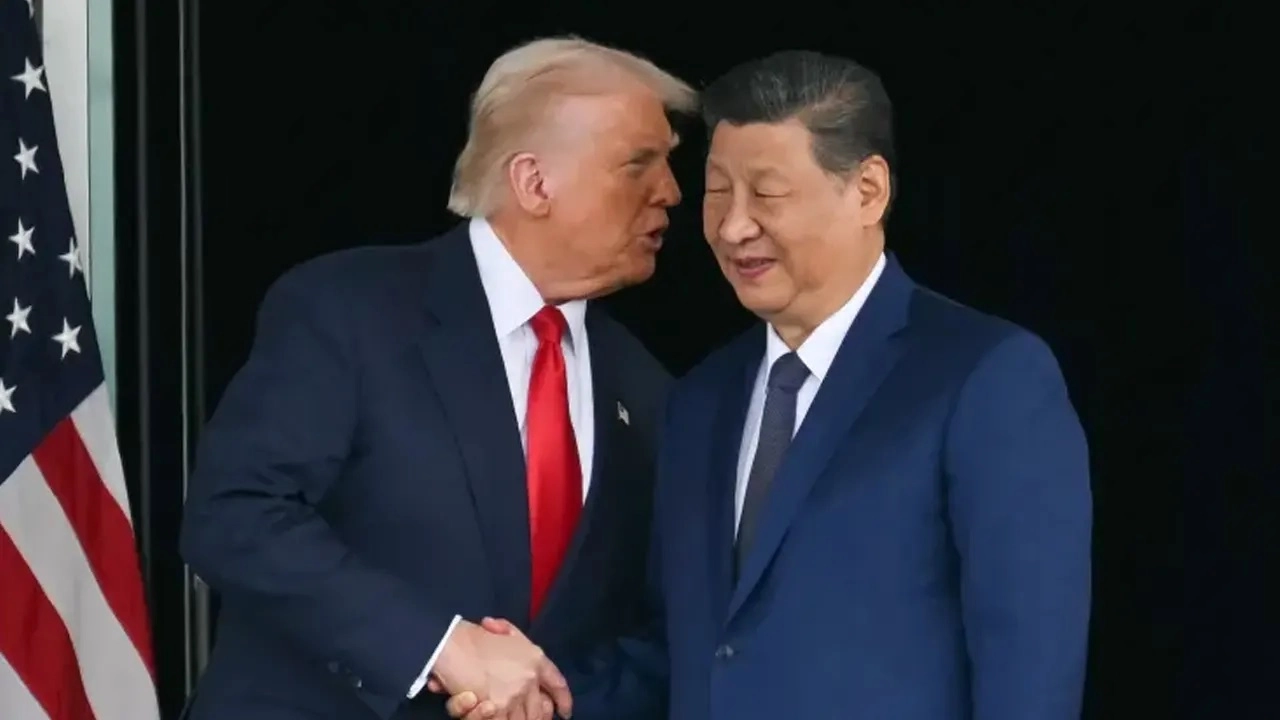 মার্কিন প্রেসিডেন্ট ডোনাল্ড ট্রাম্প ও চীনের প্রেসিডেন্ট শি জিন পিং
