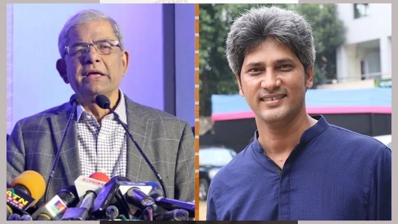 মির্জা ফখরুল ইসলাম আলমগীর ও জোনায়েদ সাকি