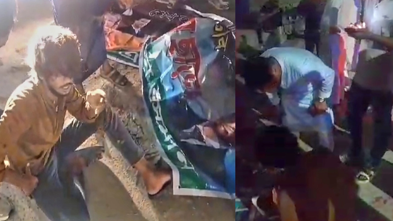 নারায়ণগঞ্জে ছাত্রলীগের মশাল মিছিল প্রতিহত করলো জেলা যুবদল। ছবি: এনপিবি