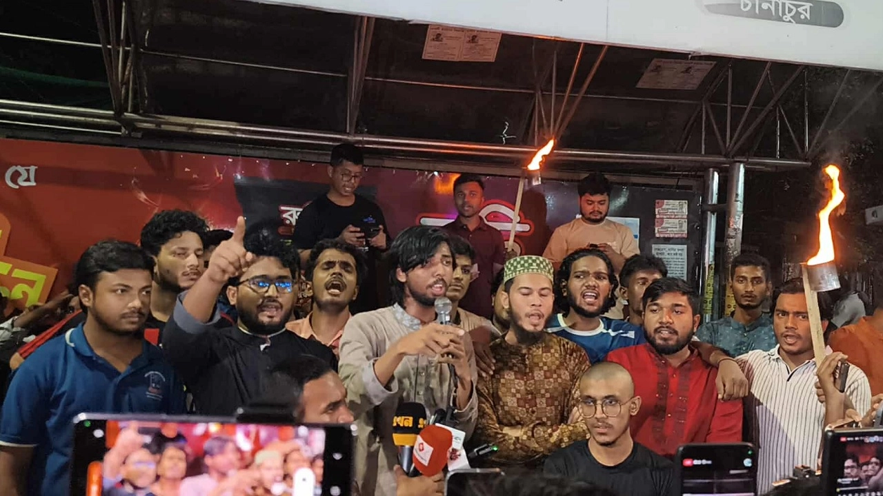 ডাকসুর নবনির্বাচিত সাহিত্য ও সংস্কৃতি সম্পাদক মোসাদ্দেক আলী ইবনে মোহাম্মদ। ছবি: এনপিবি