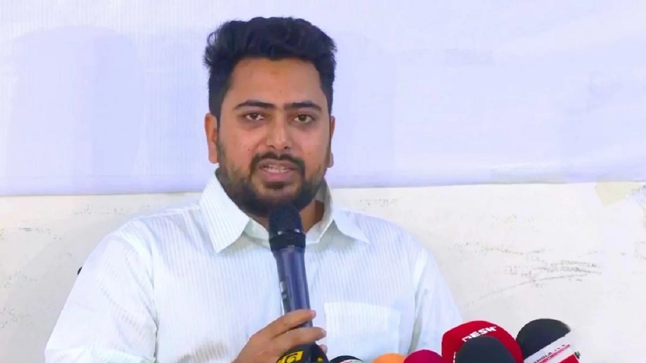 জাতীয় নাগরিক পার্টির (এনসিপি) আহ্বায়ক নাহিদ ইসলাম।