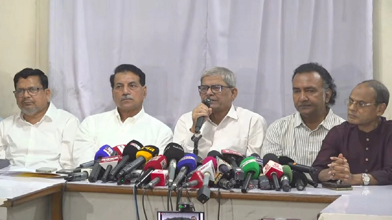 বিএনপির মহাসচিব মির্জা ফখরুল ইসলাম আলমগীর