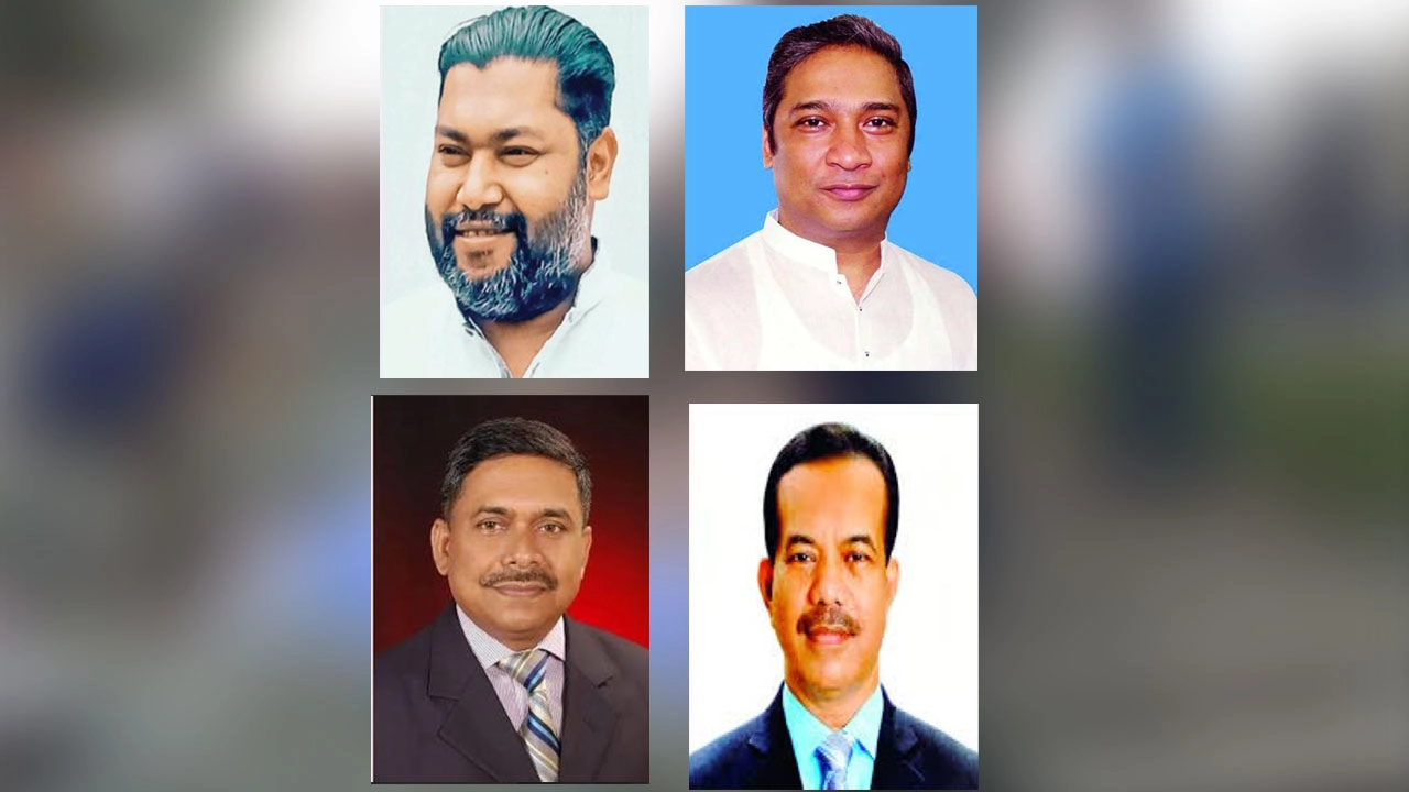 গাজীপুরের চারটি আসনে বিএনপির মনোনীত প্রার্থীরা 