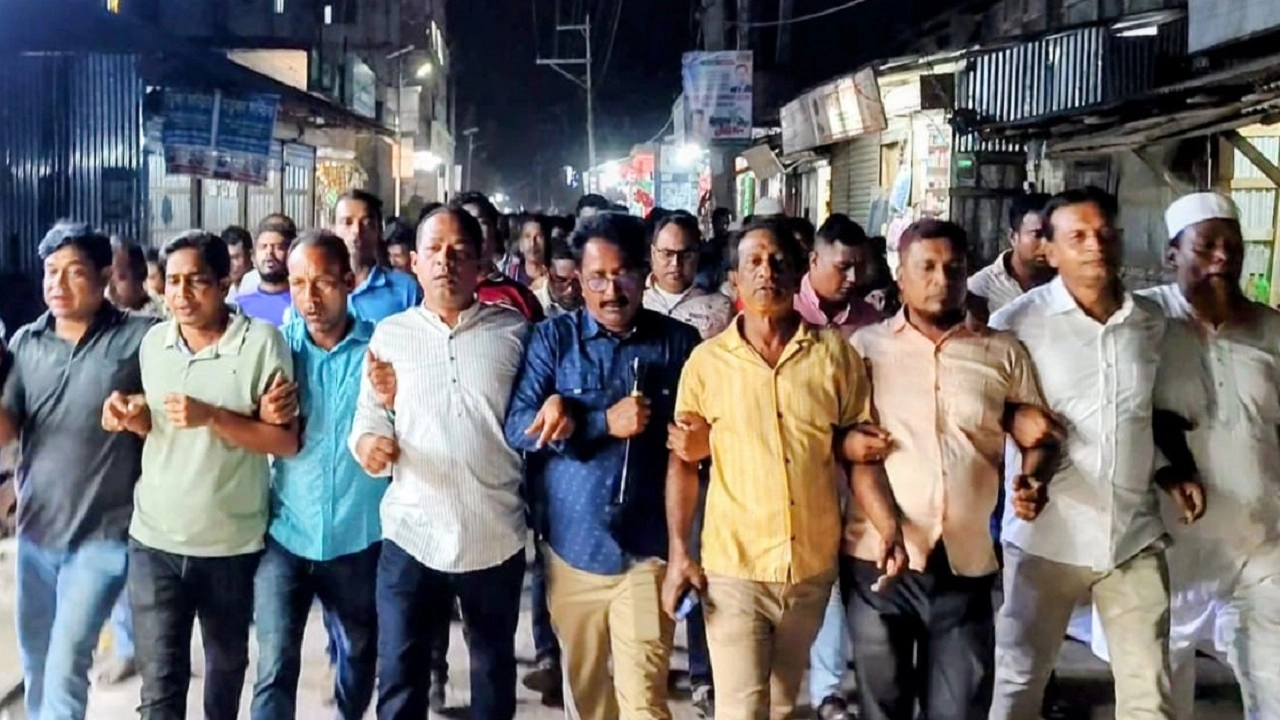 রাঙ্গাবালীতে বিএনপির মিছিল