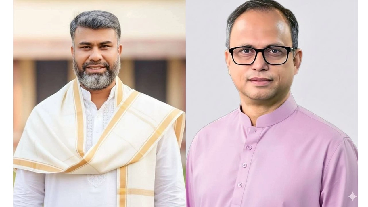 শরীফুজ্জামান শরীফ ও মাহমুদ হাসান খান বাবু