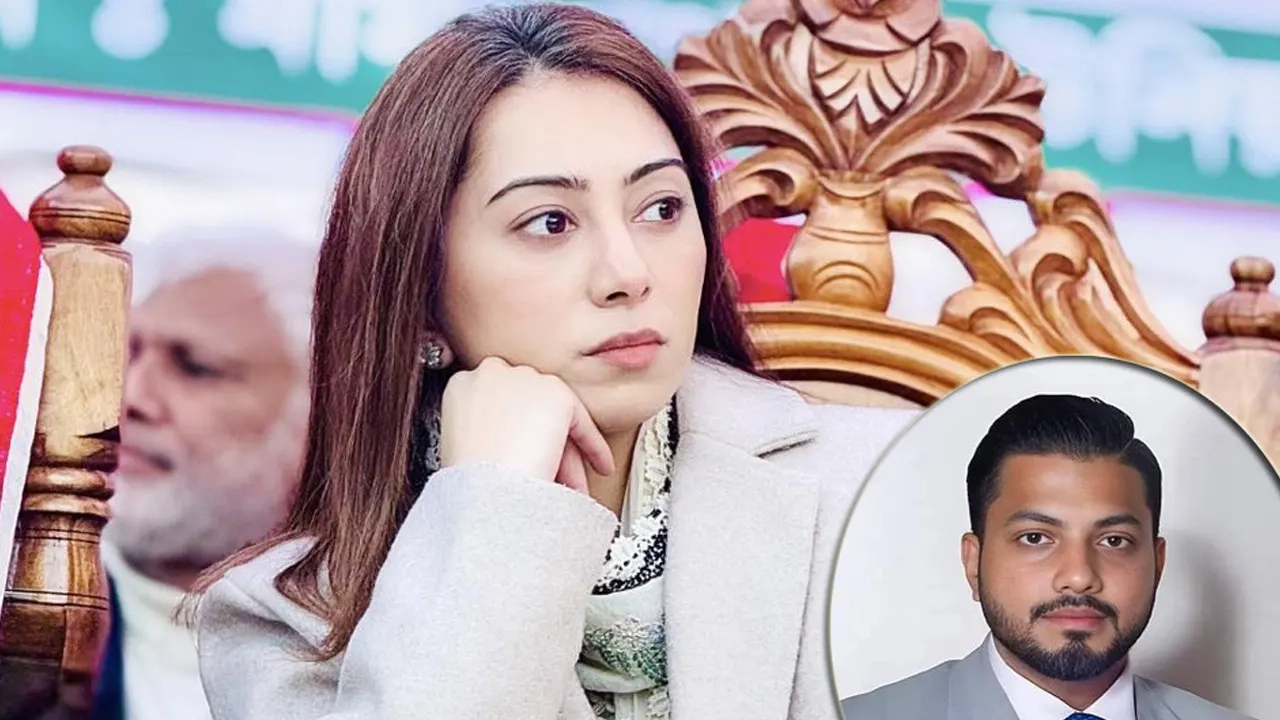 নুসরাত খান, ইনসেটে ইঞ্জিনিয়ার ইশরাক হোসেন