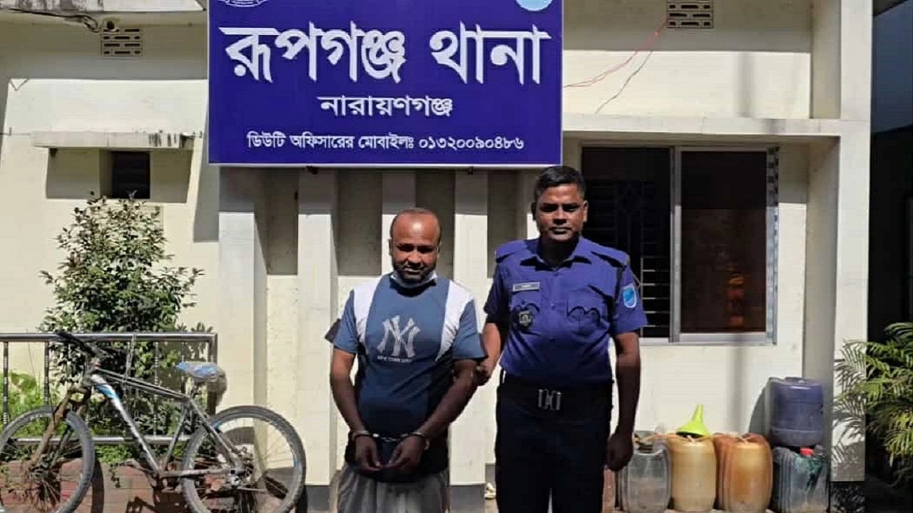 গ্রেপ্তারকৃত মোরশেদ