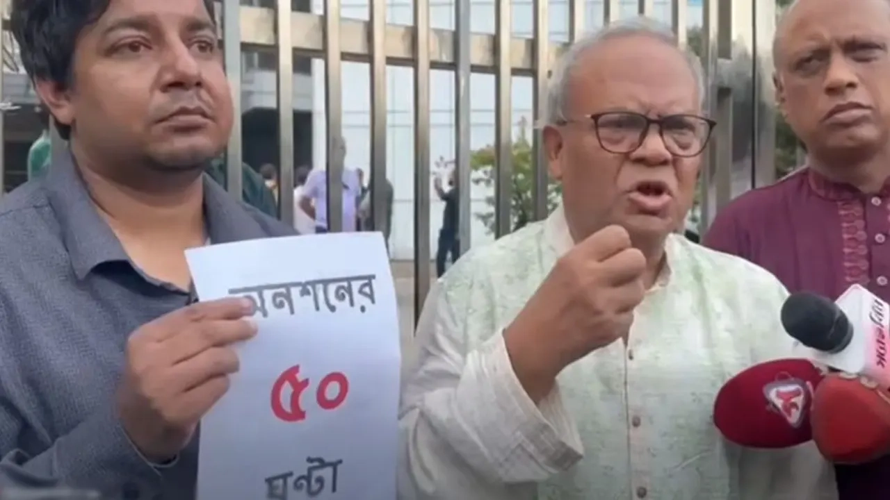 তারেকের পাশে বিএনপির সিনিয়র যুগ্ম মহাসচিব অ্যাডভোকেট রুহুল কবির রিজভী