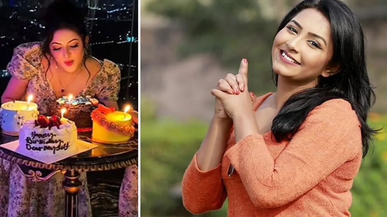 জন্মদিনে পরীমনি, অভিনেত্রী প্রসূন আজাদ