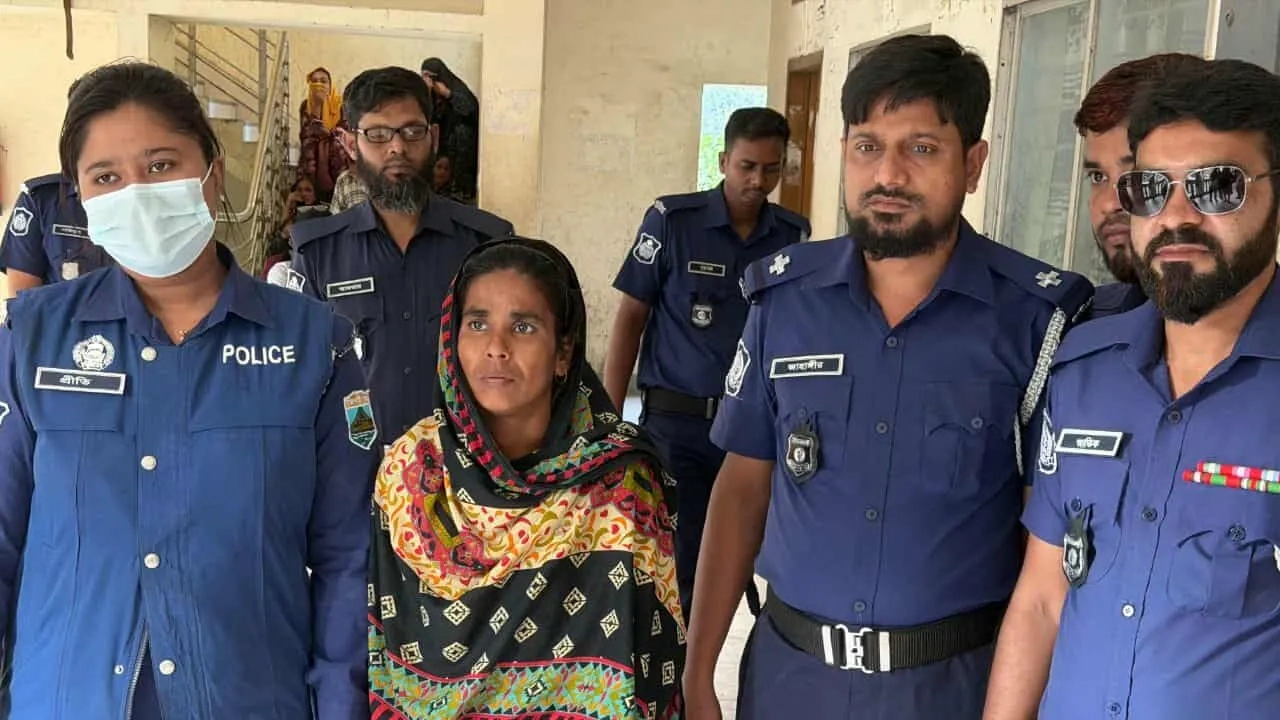 বুলবুলি বেগম নামের এক নারীকে আটক করেছে পুলিশ