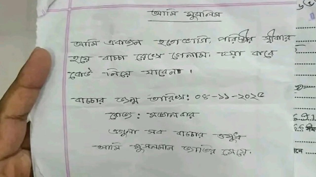 উদ্ধার করা চিঠি