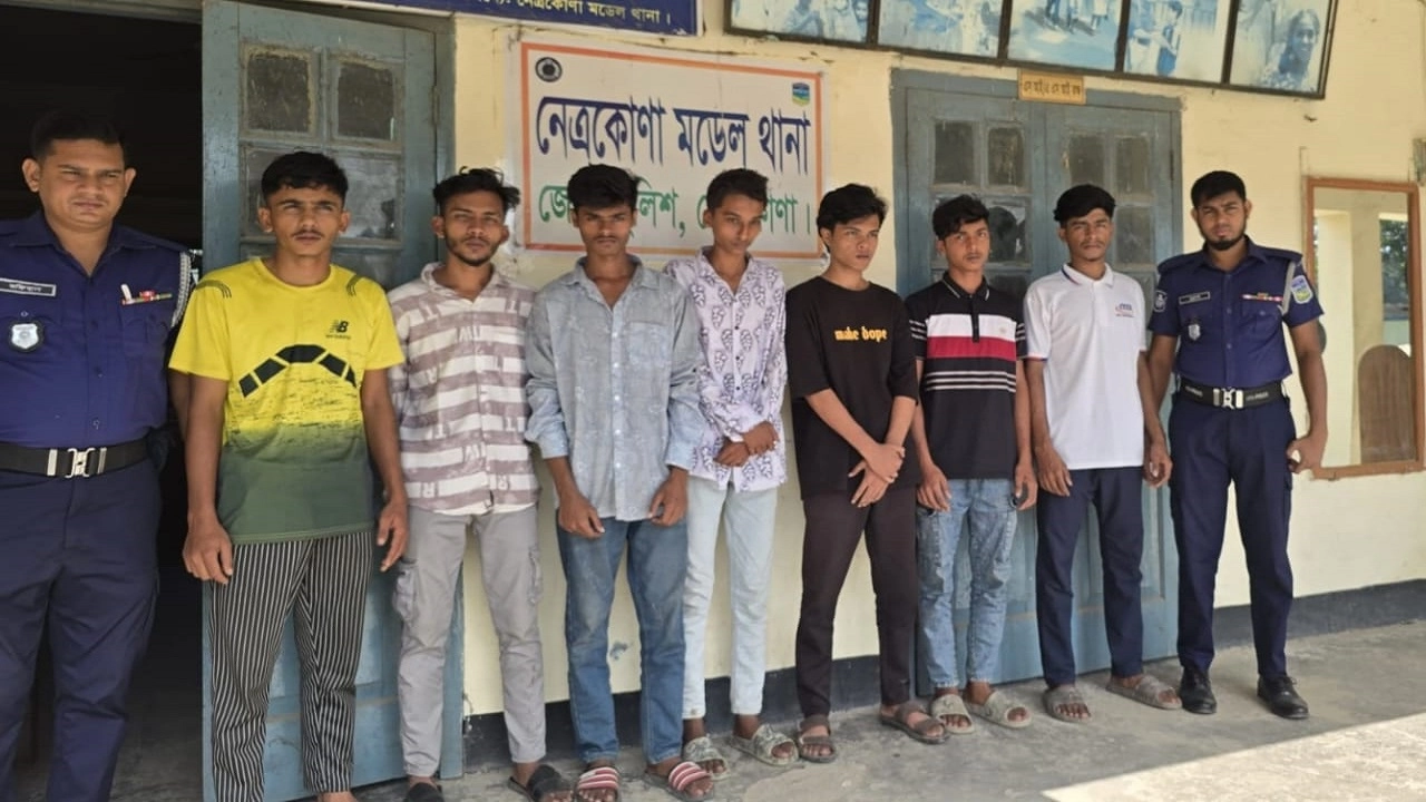 গ্রেপ্তারকৃত ছাত্রলীগের সাত নেতা-কর্মী